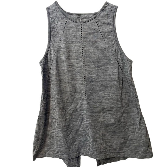 Athleta Tops - Athleta Foothill Seamless Womens Size Medium Gray Workout‎ Tank Top